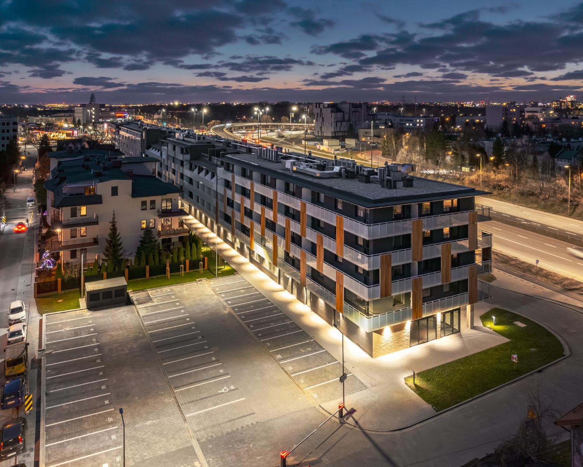 Pileckiego Residence Warschau Exterior foto